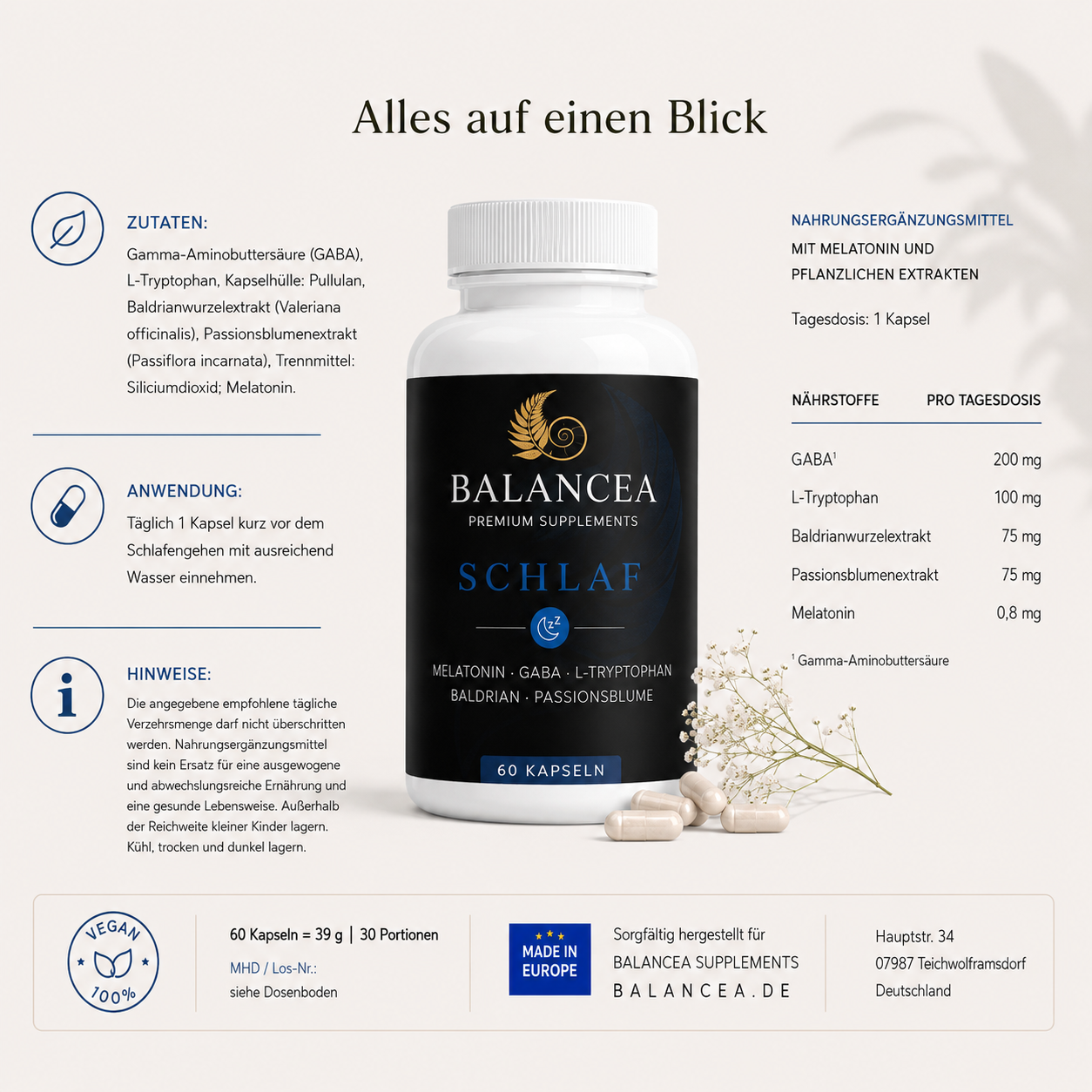 BALANCEA SCHLAF